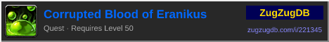 Corrupted Blood of Eranikus: forum signature banner
