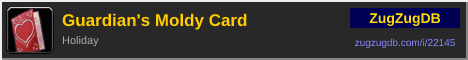 Guardian's Moldy Card: forum signature banner