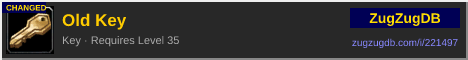 Old Key: forum signature banner