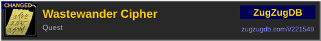 Wastewander Cipher: forum signature banner
