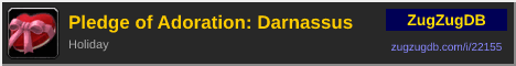 Pledge of Adoration: Darnassus: forum signature banner