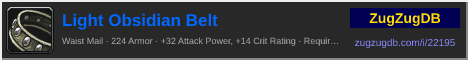 Light Obsidian Belt: forum signature banner