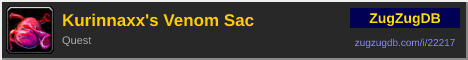Kurinnaxx's Venom Sac: forum signature banner