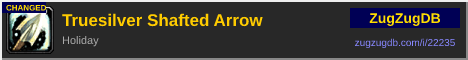 Truesilver Shafted Arrow: forum signature banner