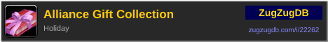 Alliance Gift Collection: forum signature banner