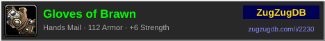Gloves of Brawn: forum signature banner