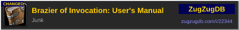 Brazier of Invocation: User's Manual: forum signature banner