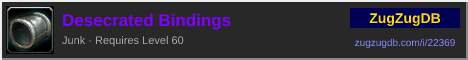 Desecrated Bindings: forum signature banner