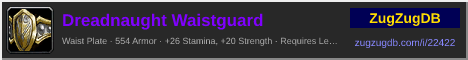 Dreadnaught Waistguard: forum signature banner