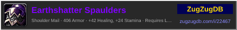 Earthshatter Spaulders: forum signature banner