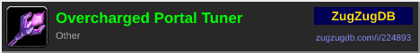 Overcharged Portal Tuner: forum signature banner