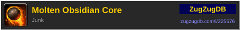 Molten Obsidian Core: forum signature banner