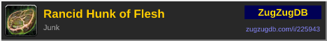 Rancid Hunk of Flesh: forum signature banner
