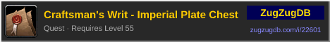 Craftsman's Writ - Imperial Plate Chest: forum signature banner