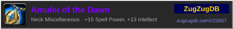 Amulet of the Dawn: forum signature banner