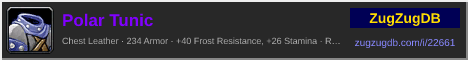 Polar Tunic: forum signature banner