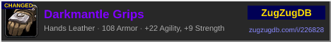Darkmantle Grips: forum signature banner