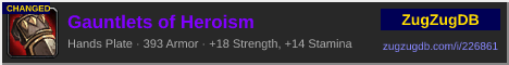 Gauntlets of Heroism: forum signature banner