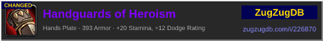Handguards of Heroism: forum signature banner