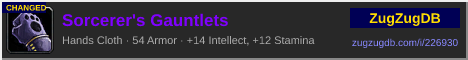 Sorcerer's Gauntlets: forum signature banner