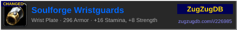 Soulforge Wristguards: forum signature banner
