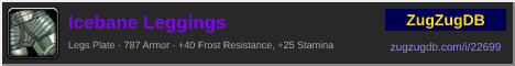Icebane Leggings: forum signature banner