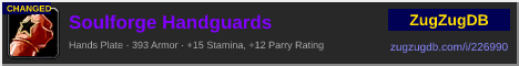 Soulforge Handguards: forum signature banner