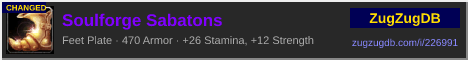 Soulforge Sabatons: forum signature banner