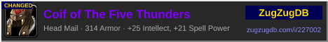 Coif of The Five Thunders: forum signature banner