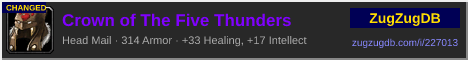 Crown of The Five Thunders: forum signature banner