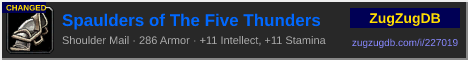 Spaulders of The Five Thunders: forum signature banner