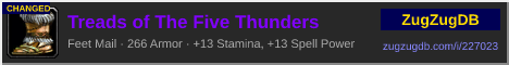 Treads of The Five Thunders: forum signature banner