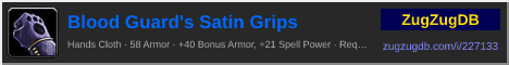 Blood Guard's Satin Grips: forum signature banner