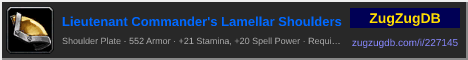Lieutenant Commander's Lamellar Shoulders: forum signature banner