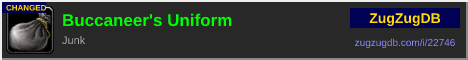 Buccaneer's Uniform: forum signature banner
