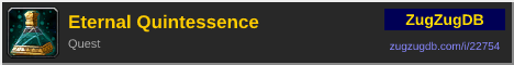 Eternal Quintessence: forum signature banner