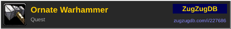 Ornate Warhammer: forum signature banner
