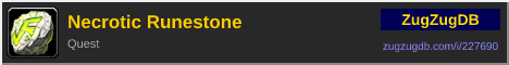 Necrotic Runestone: forum signature banner
