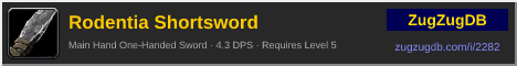 Rodentia Shortsword: forum signature banner