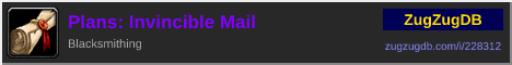 Plans: Invincible Mail: forum signature banner