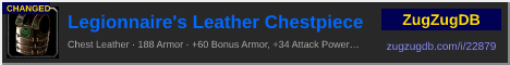 Legionnaire's Leather Chestpiece: forum signature banner
