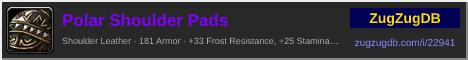 Polar Shoulder Pads: forum signature banner