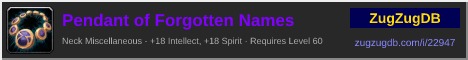 Pendant of Forgotten Names: forum signature banner