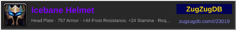 Icebane Helmet: forum signature banner