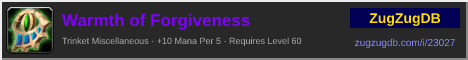 Warmth of Forgiveness: forum signature banner