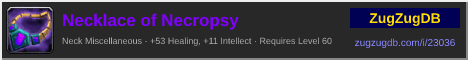 Necklace of Necropsy: forum signature banner