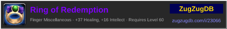 Ring of Redemption: forum signature banner