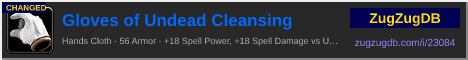 Gloves of Undead Cleansing: forum signature banner
