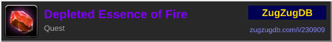 Depleted Essence of Fire: forum signature banner