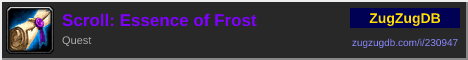 Scroll: Essence of Frost: forum signature banner